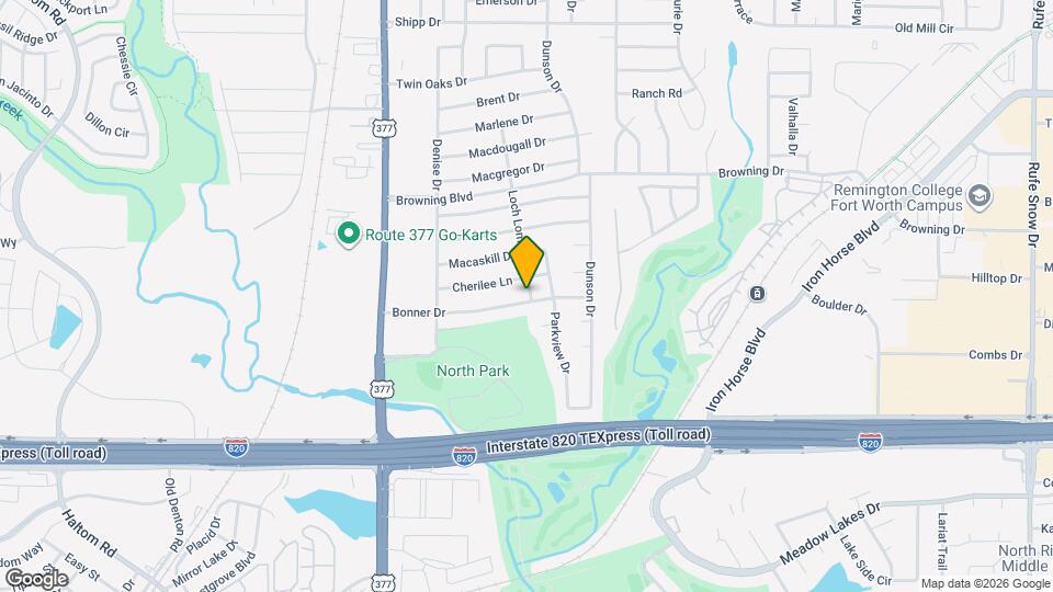 5661 Bonner Dr Map and Location Details