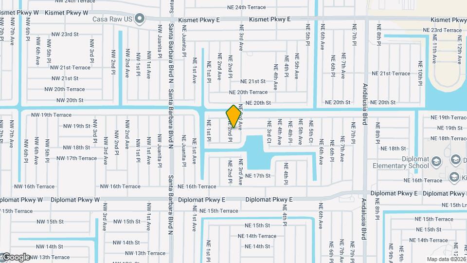 1819 NE 2nd Pl Mapa y Detalles de la Ubicación