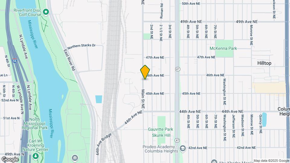 4551 Main St NE Mapa y Detalles de la Ubicación