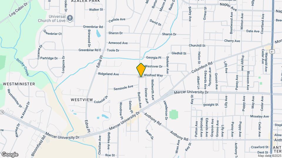 1524 Burton Ave Map and Location Details