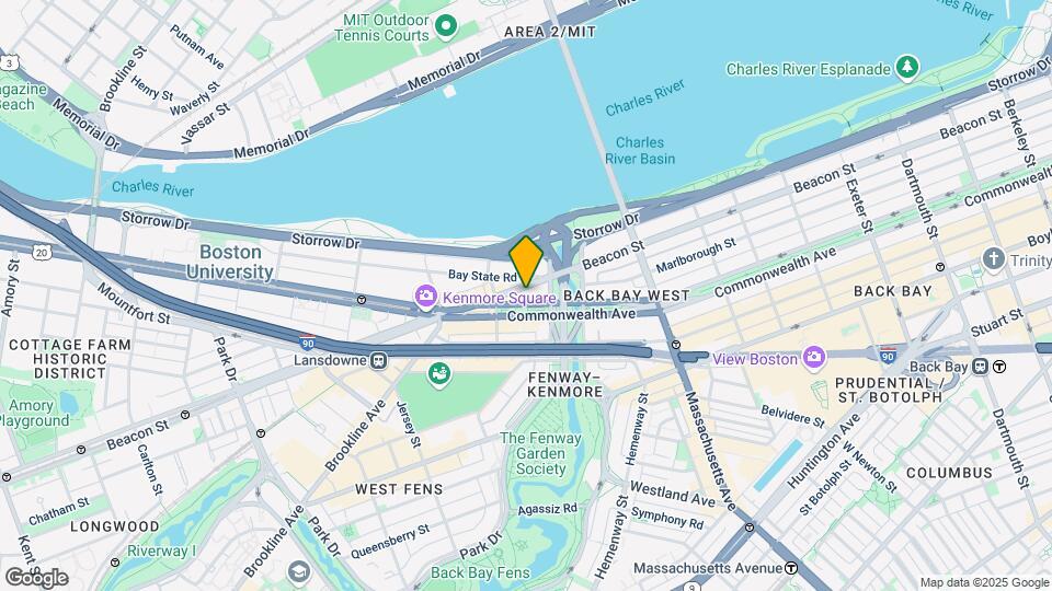 479 Commonwealth Ave, Unit 475-202 Map and Location Details