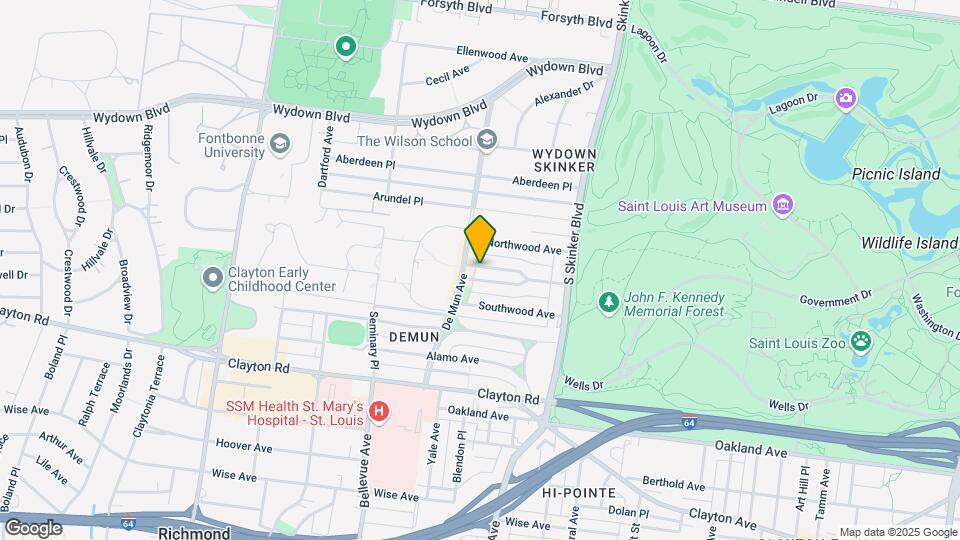 6332 North Rosebury Ave Mapa y Detalles de la Ubicación