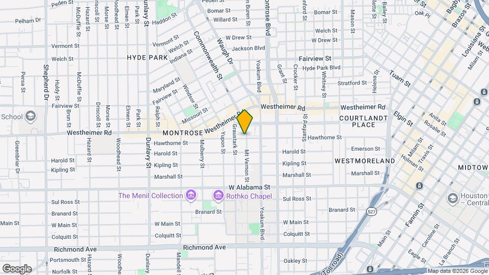 1202 Hawthorne St Mapa y Detalles de la Ubicación