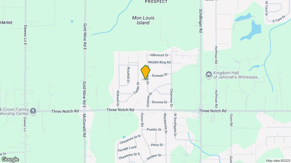 4734 Clarendon Dr Map and Location Details