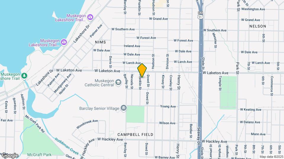1848 Franklin St Map and Location Details