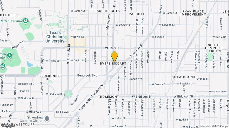 3213 Forest Park Blvd Map and Location Details