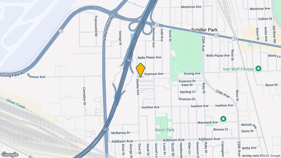 3957 Denley Ave Map and Location Details