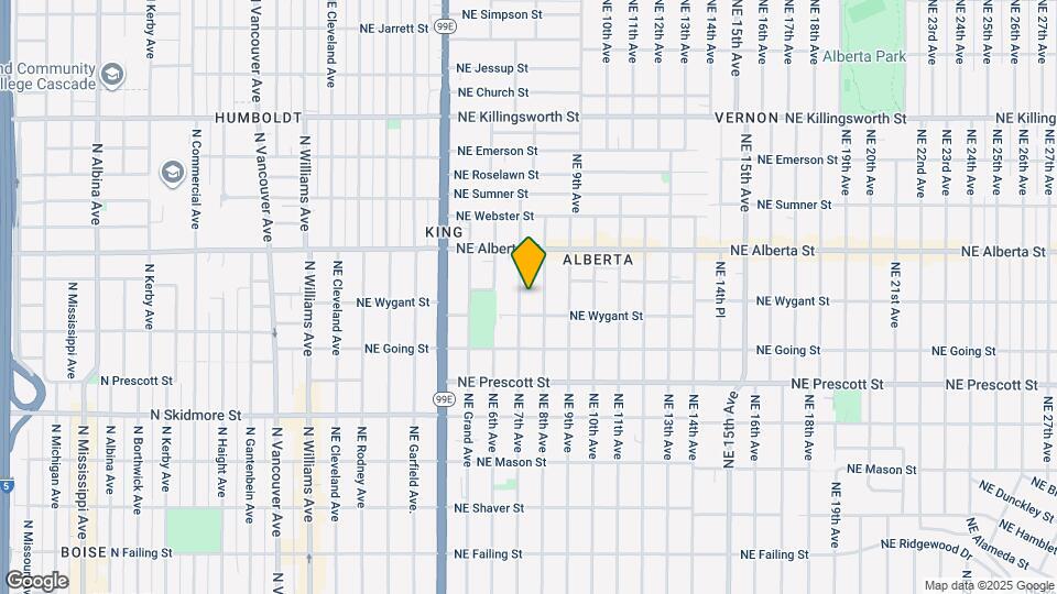 4832 NE 7th Ave Map and Location Details