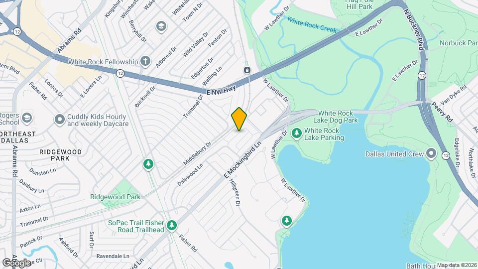 7436 Brentcove Cir Map and Location Details