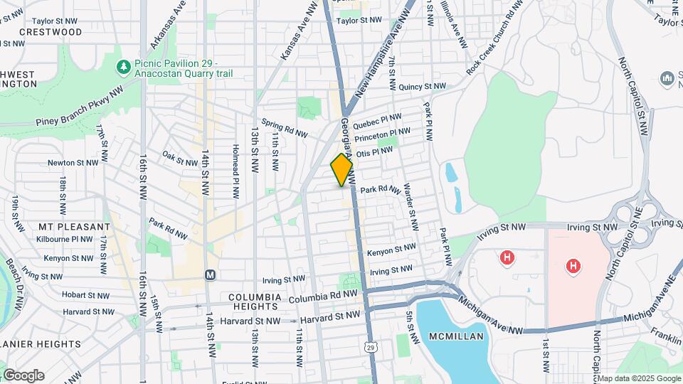 714 Park Rd NW Map and Location Details