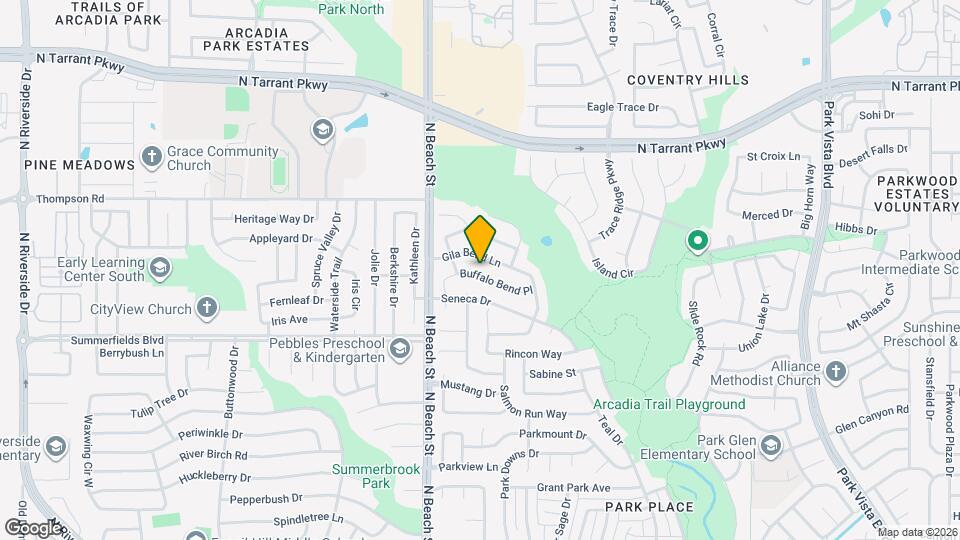 4605 Buffalo Bend Pl Map and Location Details