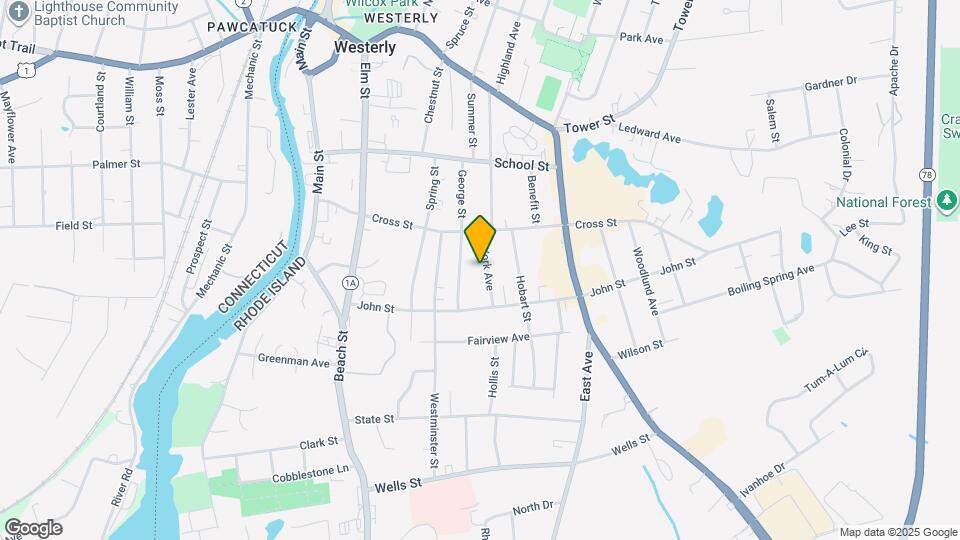 13 York Ave Map and Location Details