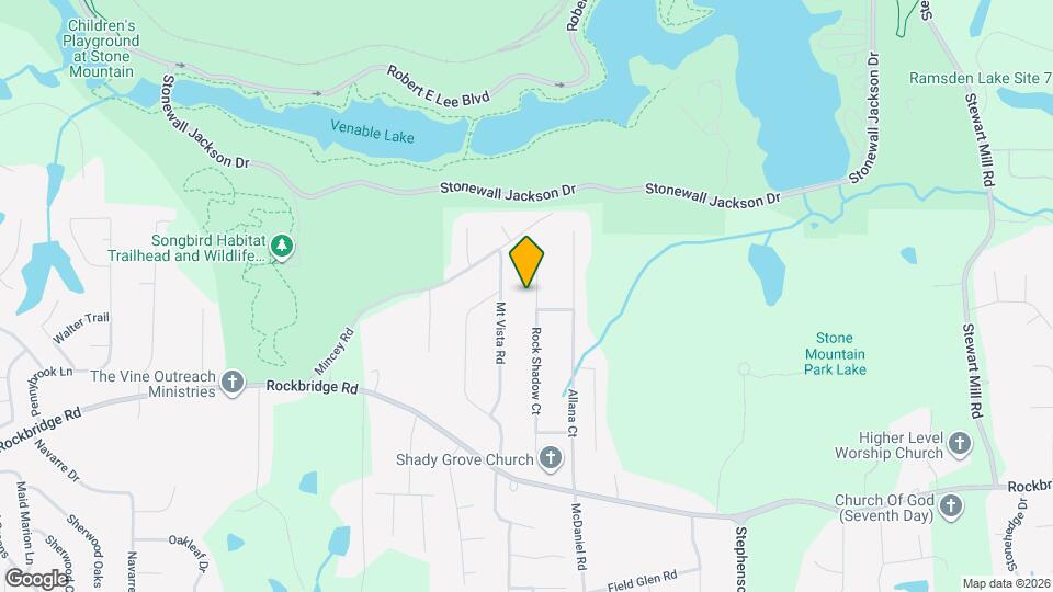 584 Rock Shadow Ct Map and Location Details