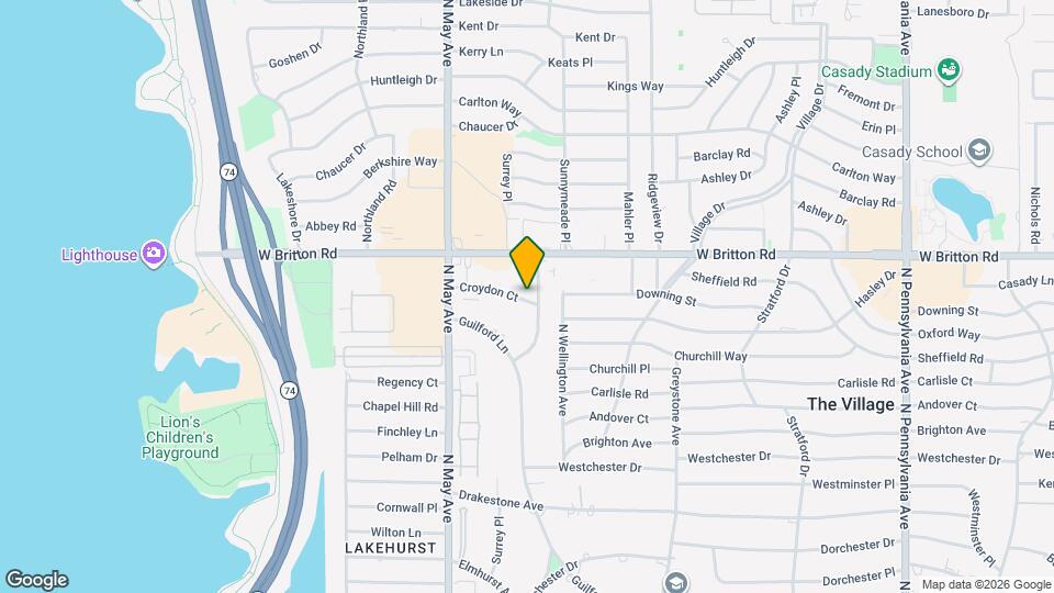 2801 Croydon Ct Map and Location Details