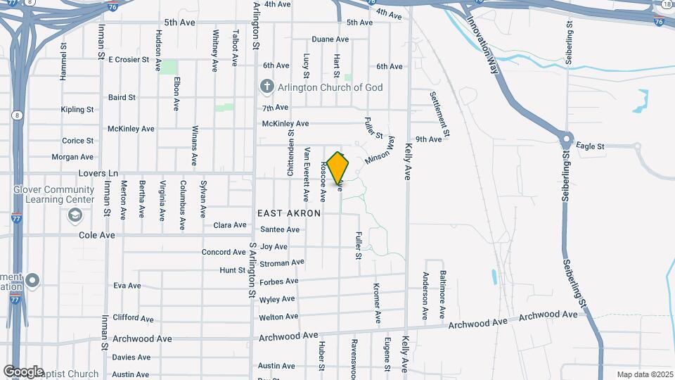 520 Ardella Ave Map and Location Details
