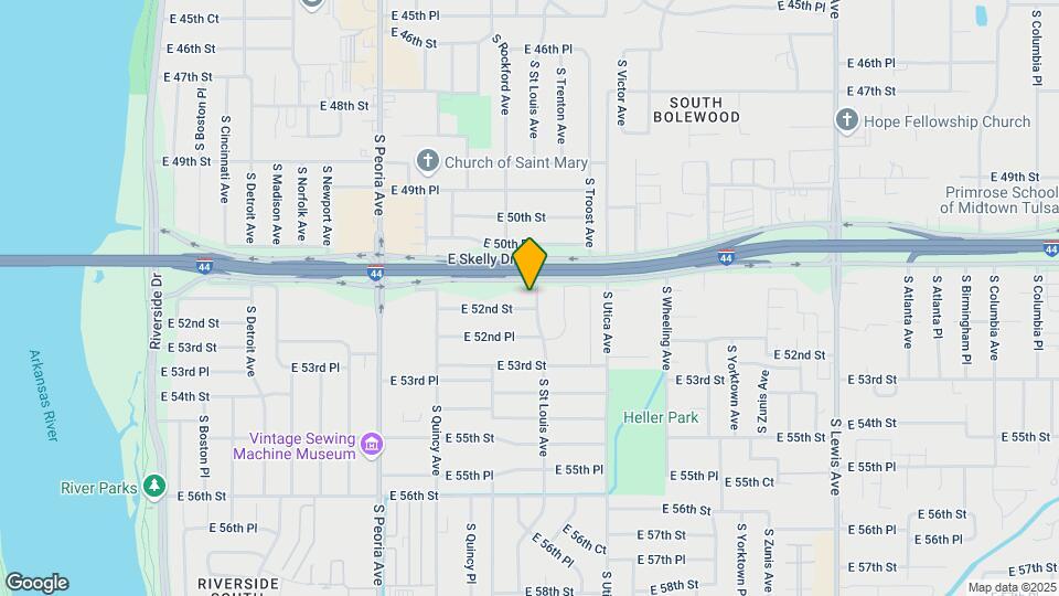 5126 S St Louis Ave Map and Location Details