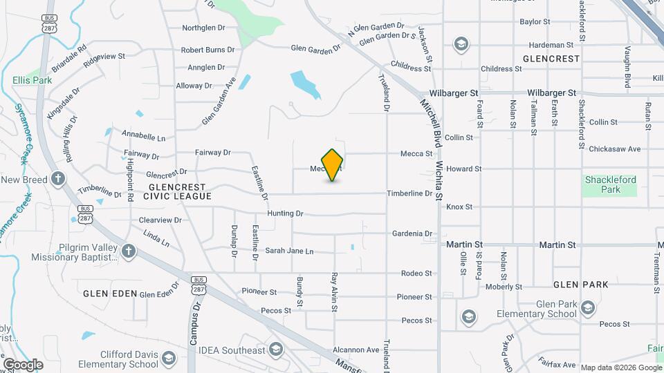 2939 Timberline Dr Map and Location Details