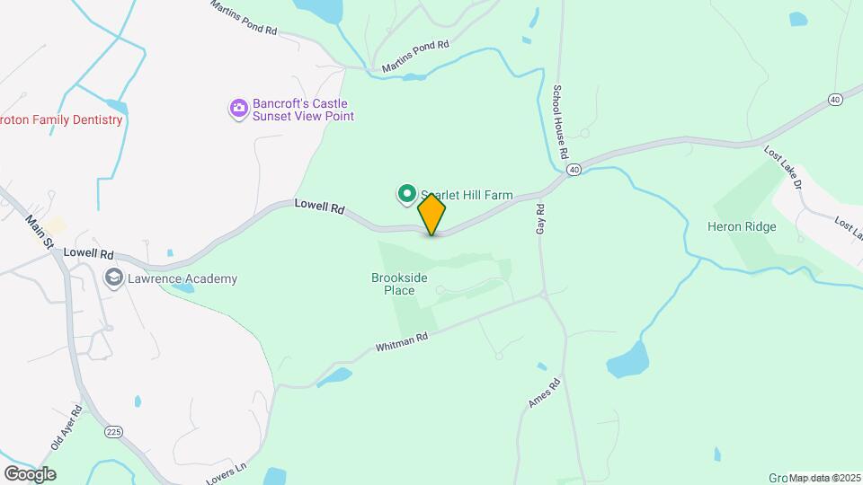 246 Lowell Rd Map and Location Details