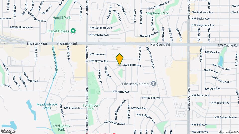 3312 NW Liberty Ave Map and Location Details