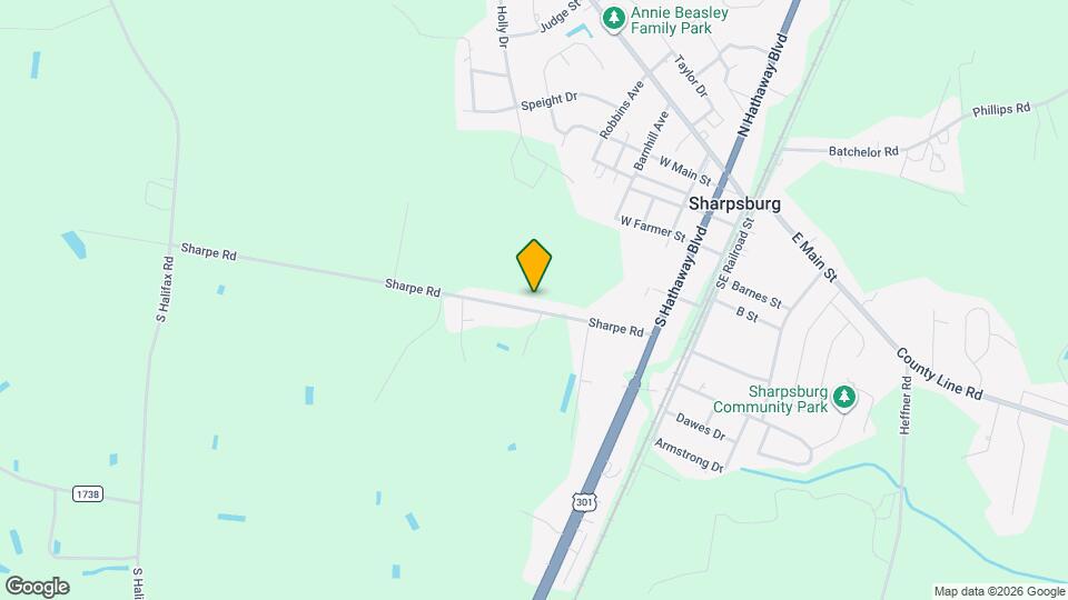 340 Sharpe Rd Map and Location Details