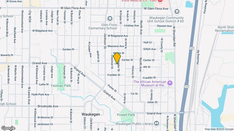 710 N Poplar St Map and Location Details