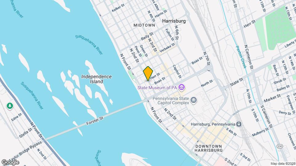 1008 N 2nd St Map and Location Details