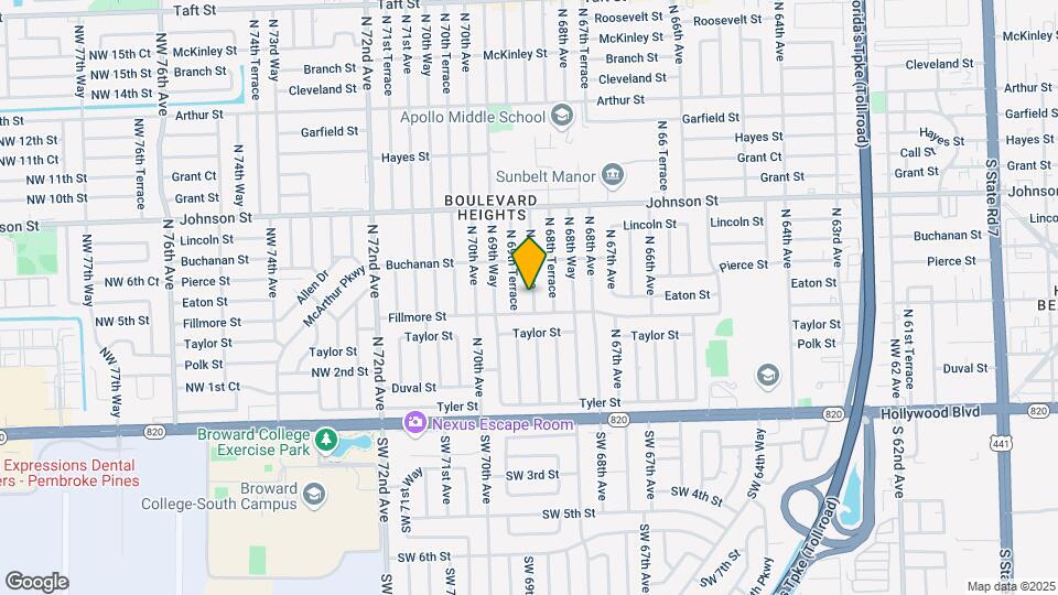 520 N 69th Ave Mapa y Detalles de la Ubicación