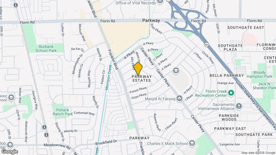 7406 Alix Pkwy Map and Location Details