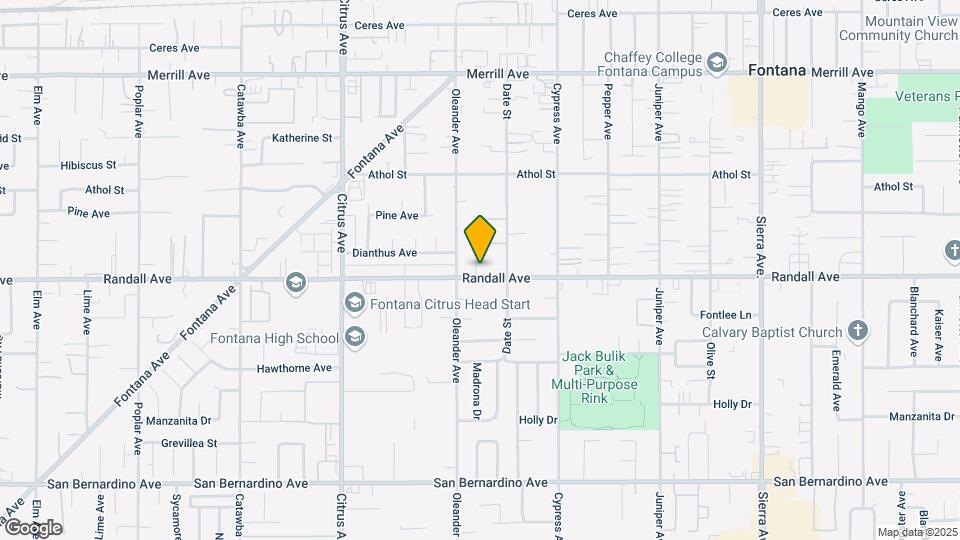 16348 Randall Ave Mapa y Detalles de la Ubicación