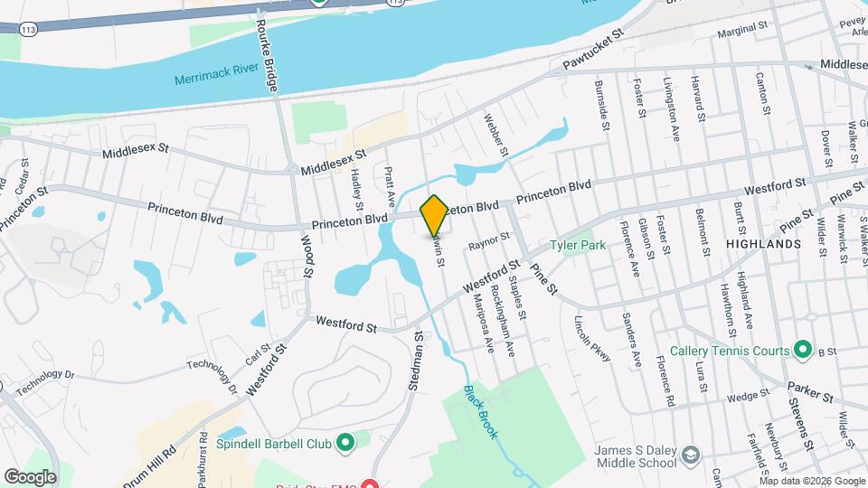 203 Baldwin St, Unit 2 Map and Location Details