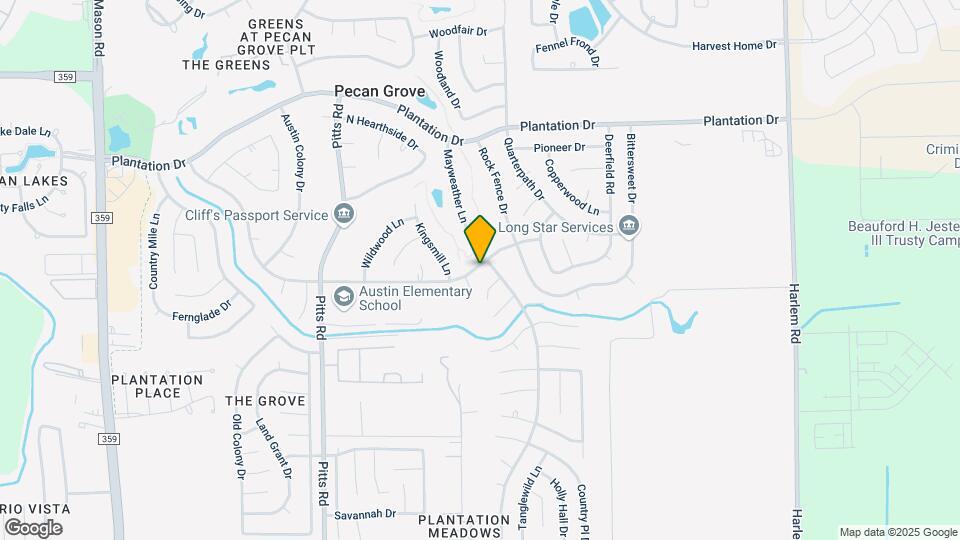 1307 Morton League Rd Map and Location Details