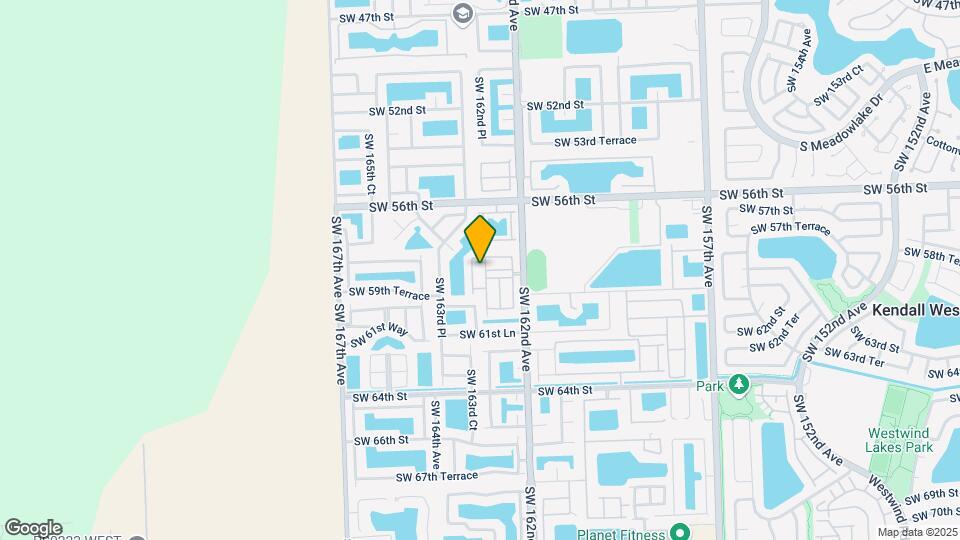5866 SW 162nd Path Map and Location Details