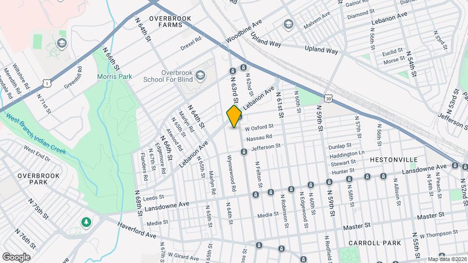 928 N 63rd St Map and Location Details