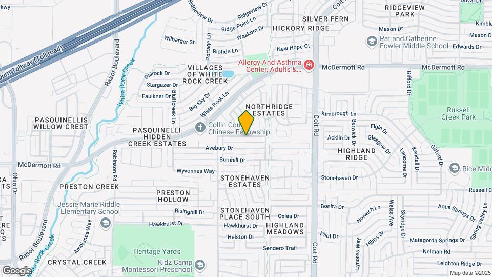 4400 Orchard Gate Ln Mapa y Detalles de la Ubicación