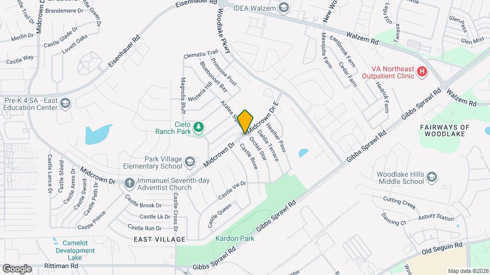 4951 Orchid Star Map and Location Details