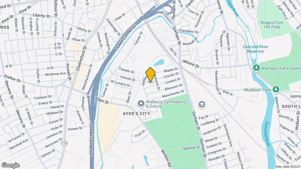 121 London St, Unit 2 Map and Location Details