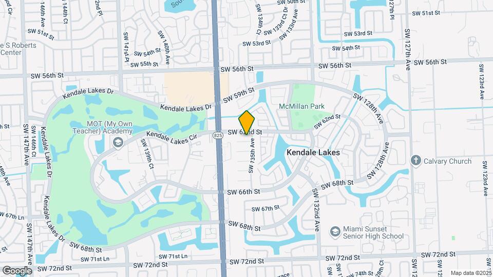 13523 SW 62nd Ln Map and Location Details