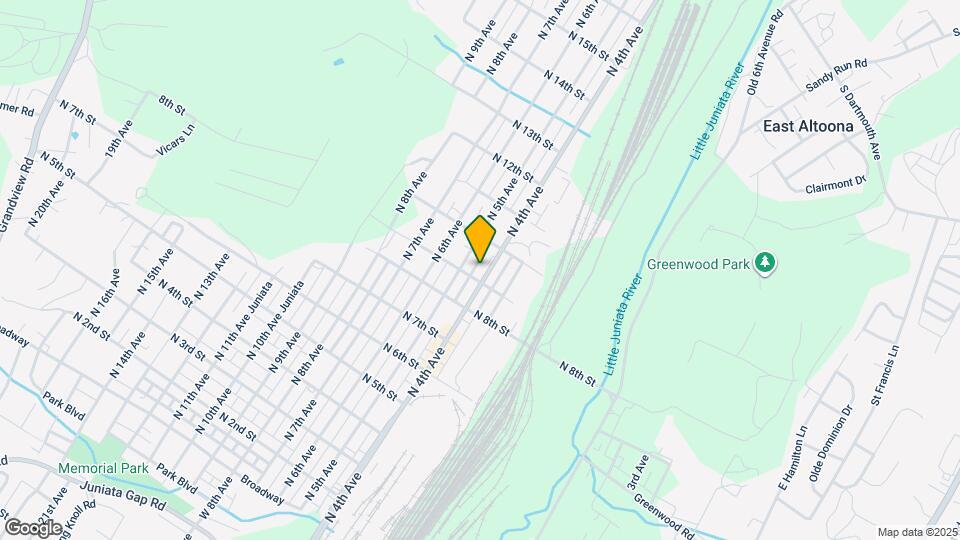 909 N 4th Ave, Unit #1 Map and Location Details