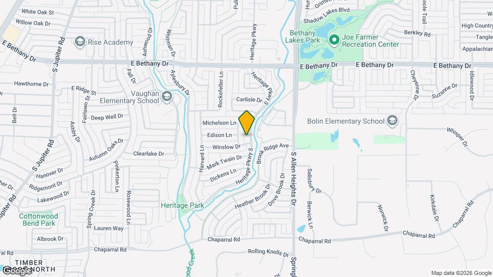 914 Heritage Pkwy S Map and Location Details