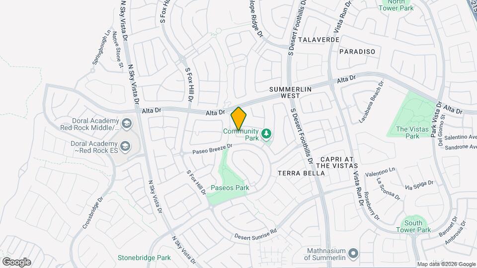 12056 La Palmera Ave Map and Location Details