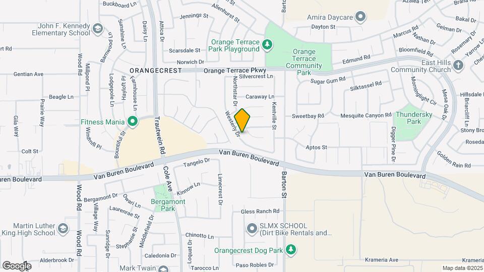 19912 Westerly Dr Map and Location Details