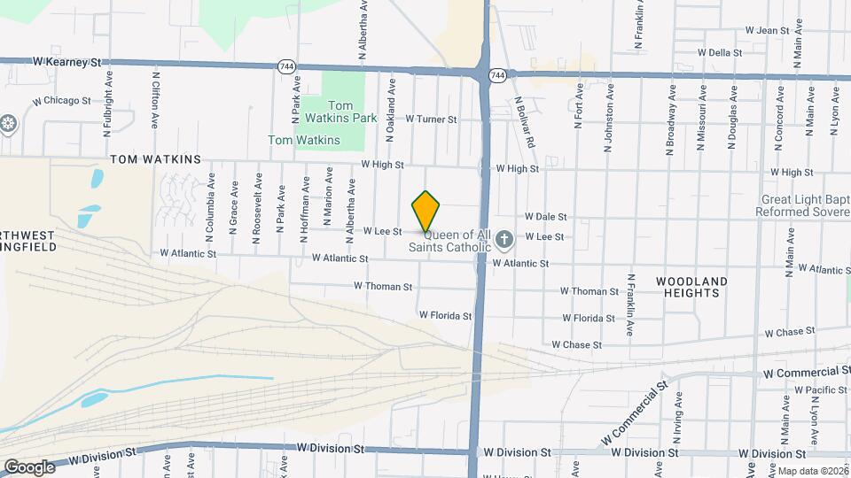 1800 W Lee St Map and Location Details