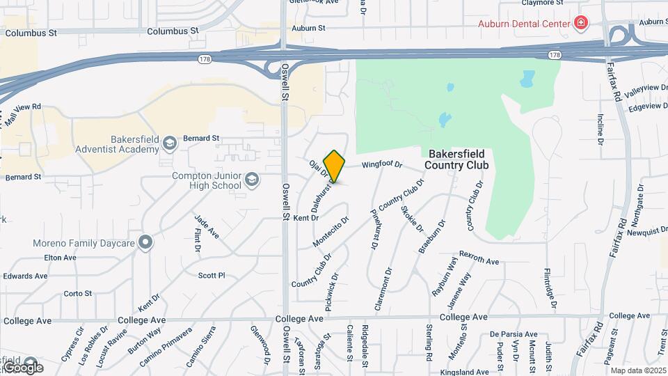 3843 Dalehurst Dr Map and Location Details