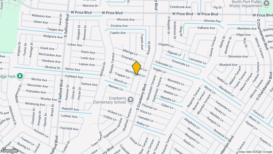 2242 Sagebloom Terrace Mapa y Detalles de la Ubicación