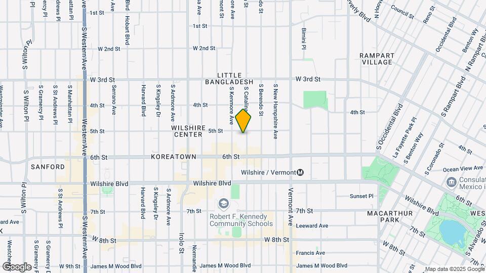 513 S Catalina St Map and Location Details
