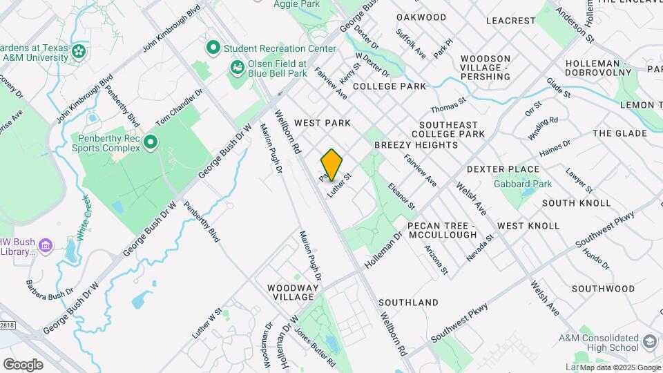 105 Luther St Map and Location Details