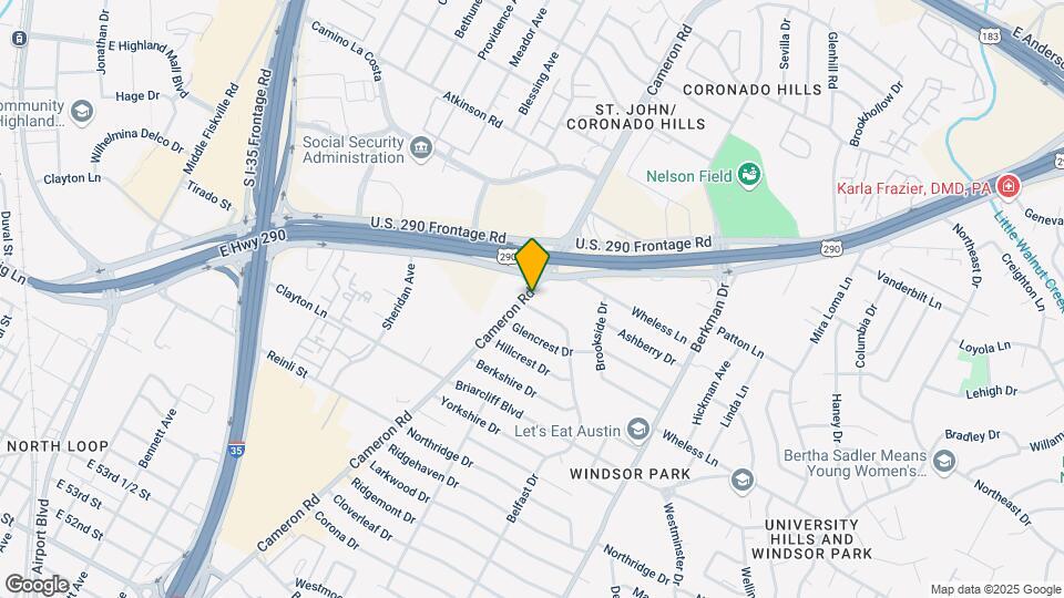 6301 Cameron Rd Map and Location Details