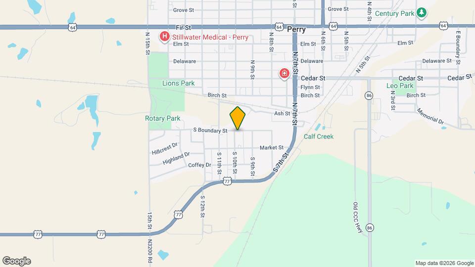 932 S Boundary St Map and Location Details