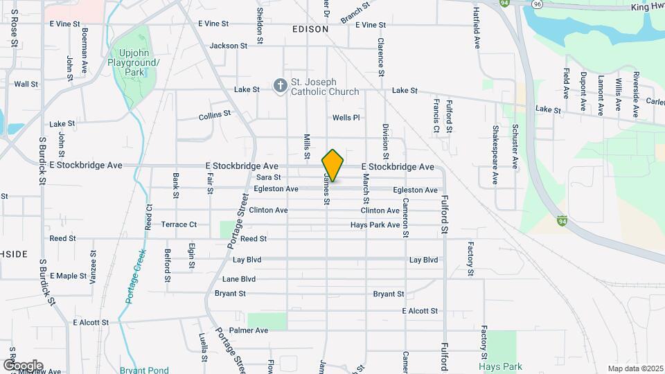 1219 Egleston Ave Map and Location Details