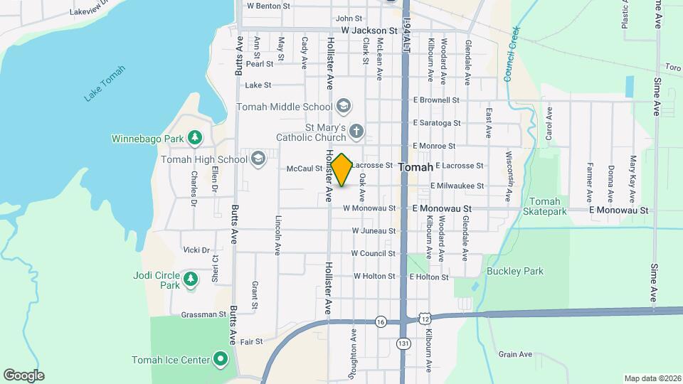 324 W Milwaukee St Mapa y Detalles de la Ubicación